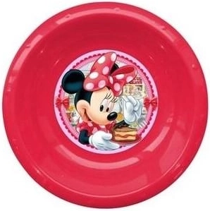 Piatto fondo in plastica Minnie
