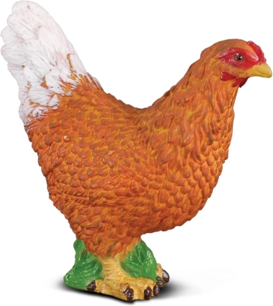 Figura di plastica gallina Collecta