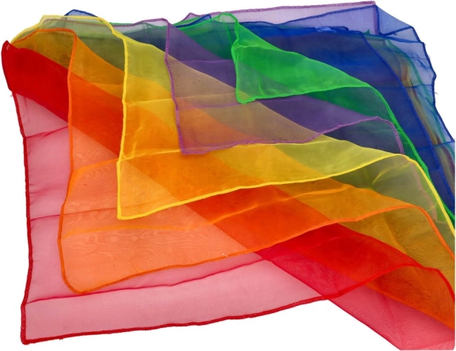 Set di fazzoletti da giocoliere Goki 6 pz