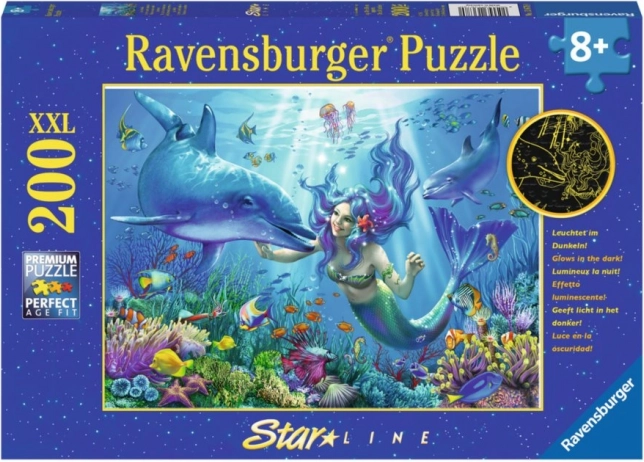 Puzzle luminoso Paradiso sottomarino XXL 200 pezzi RAVENSBURGER