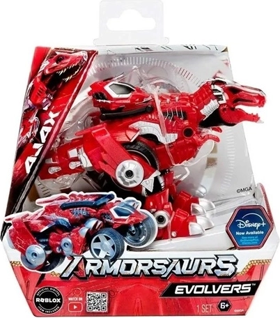 Armorsaurs Evolver Ajax, figurina trasformabile T-Rex