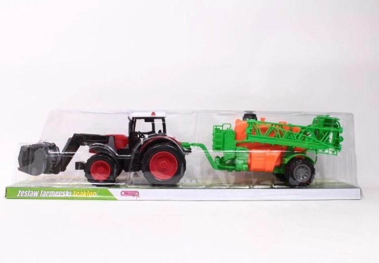 Trattore con macchina agricola (giocattolo)