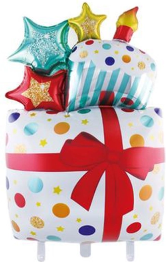 Palloncino in foil Regalo 47 × 74 cm