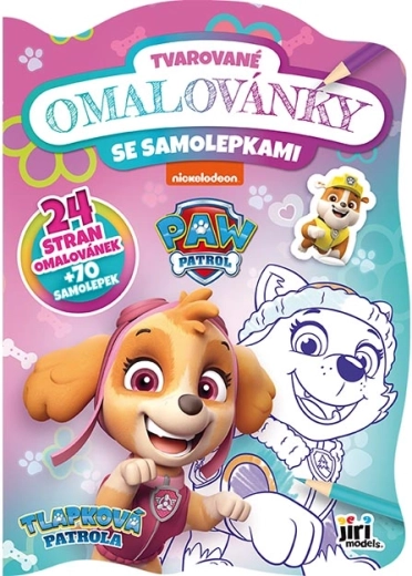 Album da colorare sagomato Paw Patrol