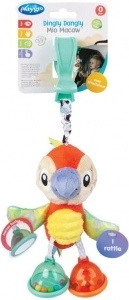 Pappagallo sospeso con clip PLAYGRO