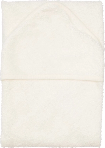 Asciugamano con cappuccio Timboo XXL 95 × 95 cm Daisy White