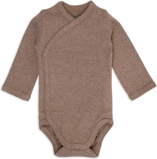 Body incrociato Lodger a maniche lunghe melange buffalo 56