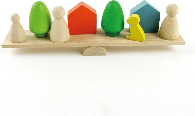 Milaniwood Give Me Five gioco logico in legno per 2 giocatori