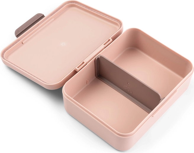 Done by Deer lunch box con divisorio Tiny farm rosa