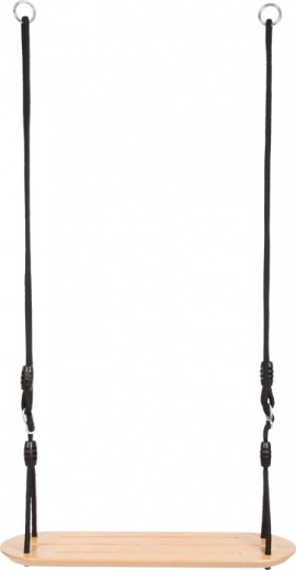 Altalena in legno XL Black Line