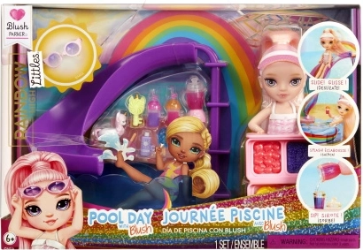 Set Rainbow High con piscina e sorellina