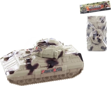 Carro armato con luce e suono a batterie