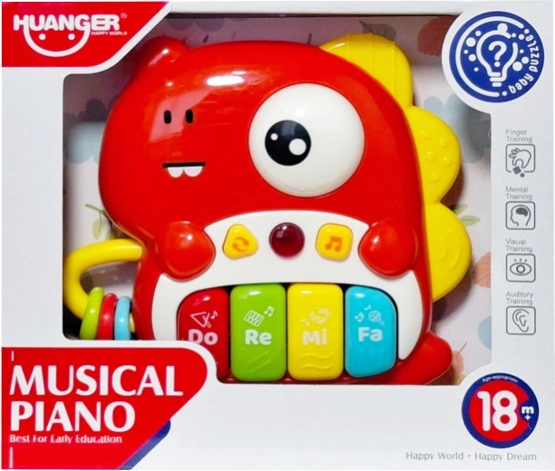 Pianoforte/organetto per bambini dinosauro