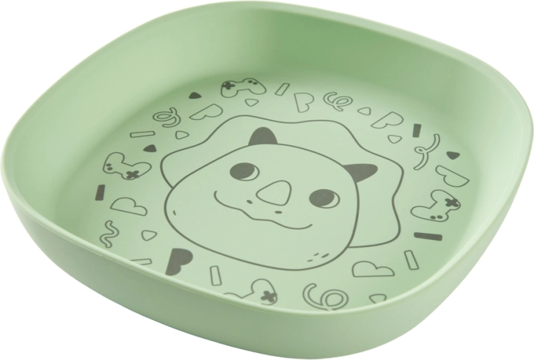Piatto in silicone Skip Hop Besties Squad verde