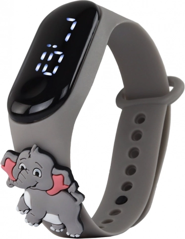 Orologio Touch Grigio Elefantino con Cinturino Regolabile