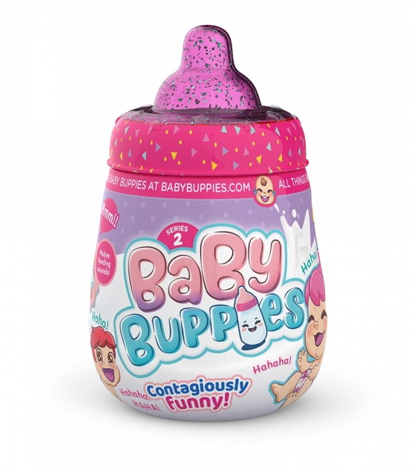 Baby buppies bebè che ride – bambola da collezione con suoni