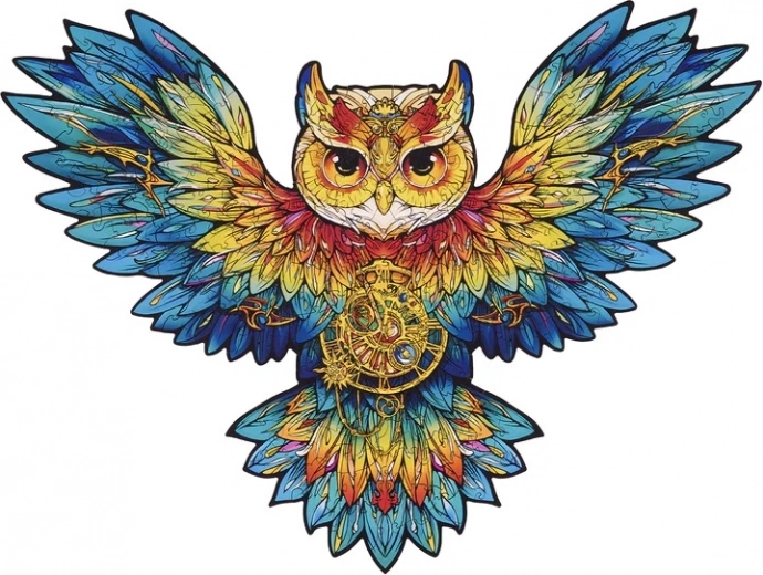 Puzzle in legno Gufo RoboTime