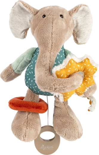 Sigikid peluche evolutivo elefantino con carillon 27 cm