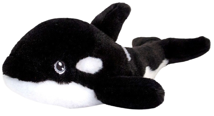 Orca di peluche 25 cm KEEL TOYS
