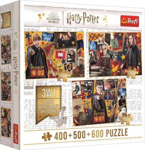 Puzzle Harry Potter, Ron e Hermione 3v1