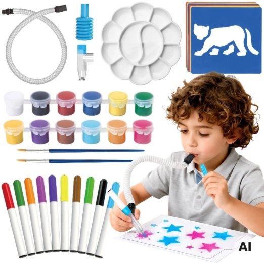 WOOPIE set creativo di pittura e arte 3 in 1 (42 pezzi) - 1 pezzo