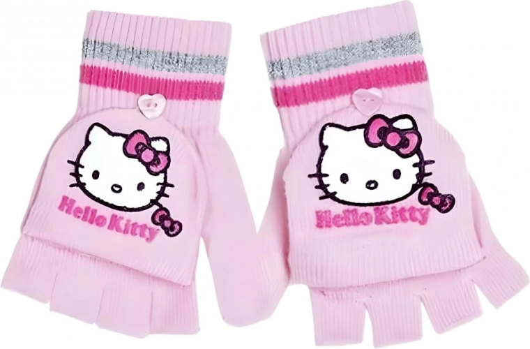 Guanti 2 in 1 Hello Kitty - 1 pezzo