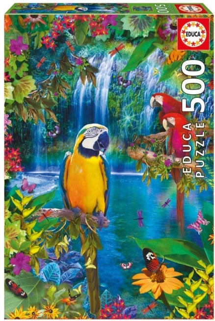 Puzzle da 500 pezzi, paradiso tropicale