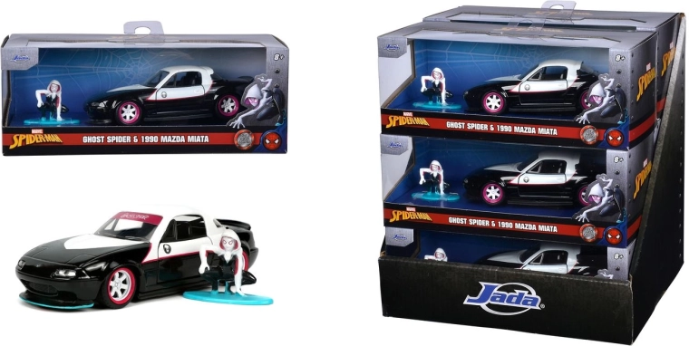 Marvel Ghost-Spider 1990 Miata 1:32 - 1 pezzo