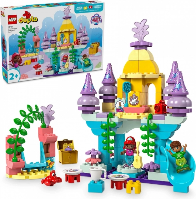 LEGO® DUPLO® Disney 10435 Il magico palazzo sottomarino di Ariel