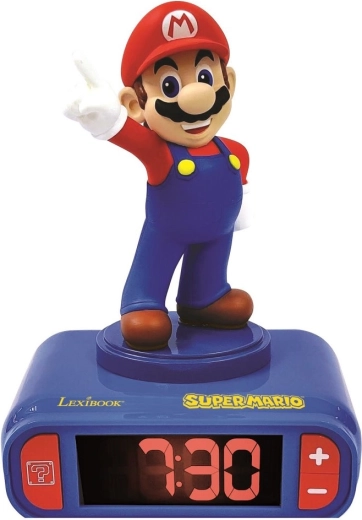 Sveglia con figurina Super Mario