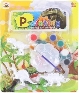 Animaletti di dinosauro da dipingere – set creativo per bambini