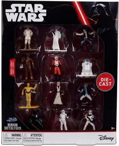 Jada Star Wars set di miniature in metallo 4 cm (12 pz)
