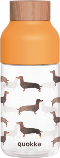 Borraccia Quokka Ice con motivo bassotto 570 ml