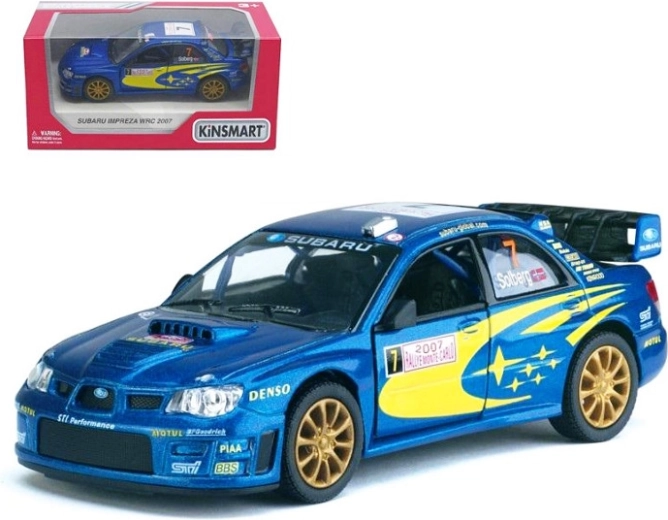 Modello in metallo Subaru Impreza WRC 1:36 con trazione Pull Back