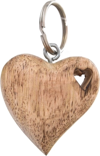 Portachiavi mango cuore