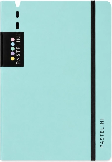 Karis blocco A5 a quattro anelli Pastelini verde