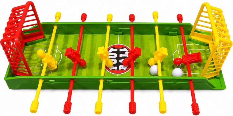 Mini calcio balilla da tavolo a dita Merco - 1 pezzo