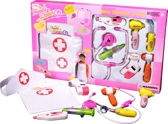 Set medico Dr. Burska II con accessori