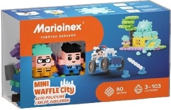 Costruzione Waffle Mini - Auto della Polizia e Gioielleria