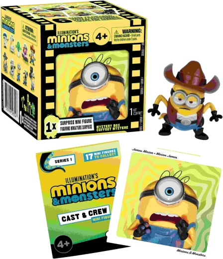 Minions 3 mini figurina blind pack - 1 pezzo