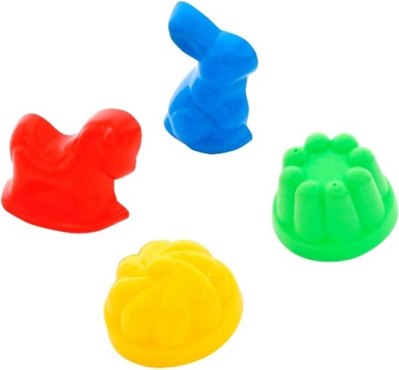 Set di formine per sabbia – coniglio e cavallo, 2 pz