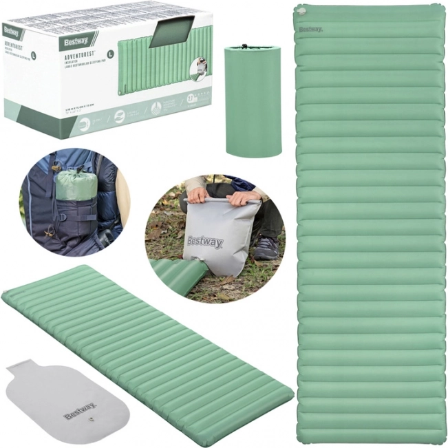 Materassino gonfiabile Bestway AdventuRest 198 x 71 cm