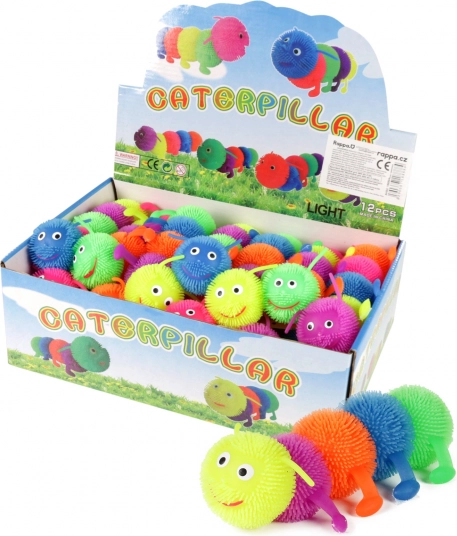 Bruco puffer a molla 16 cm