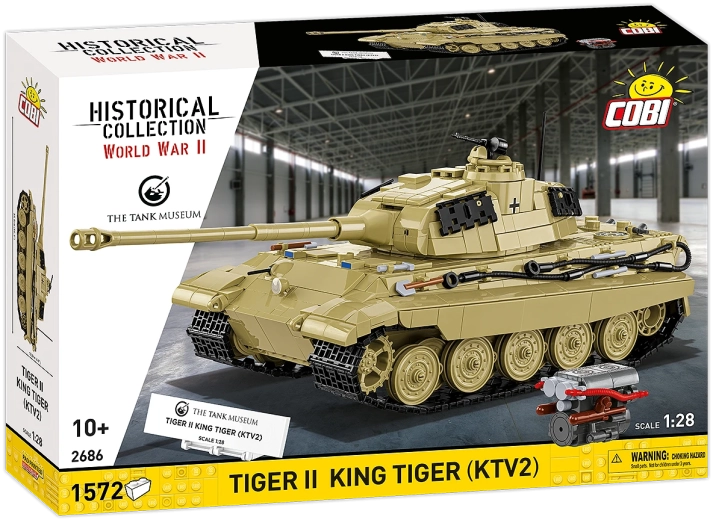 Cobi Tiger II King Tiger (KTV2) 1:28 set di costruzioni
