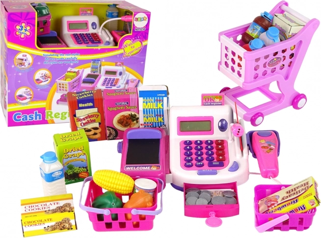 Registratore di cassa per bambini con calcolatrice