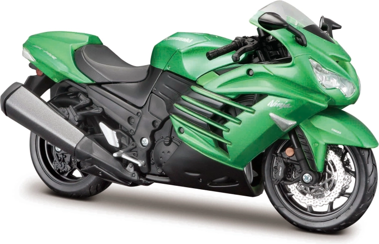 Maisto Kawasaki Ninja ZX-14R kit di montaggio moto 1:12