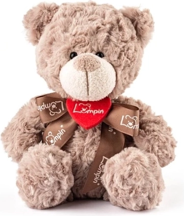Orsetto di peluche Lumpin con fiocco 28 cm