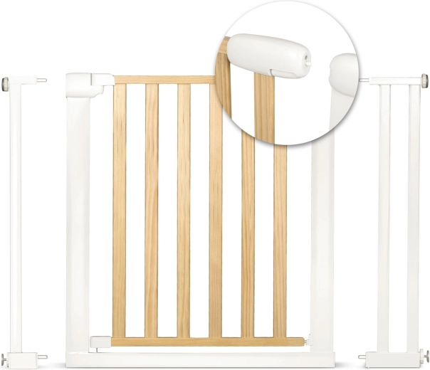 Cancelletto di sicurezza Nukido per porte e scale 74–105 cm