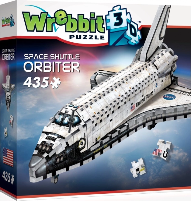 wrebbit puzzle 3D Space Shuttle Orbiter – navetta spaziale, 435 pezzi