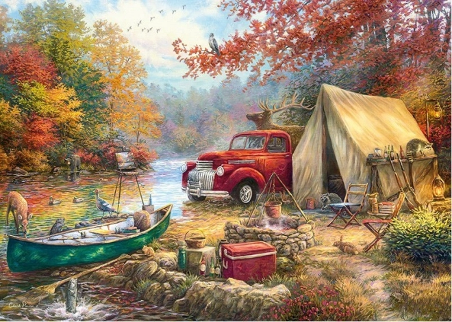 Puzzle CHERRY PAZZI Condividi la natura selvaggia 1000 pezzi